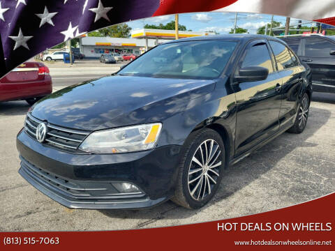 2016 Volkswagen Jetta for sale at Hot Deals On Wheels in Tampa FL