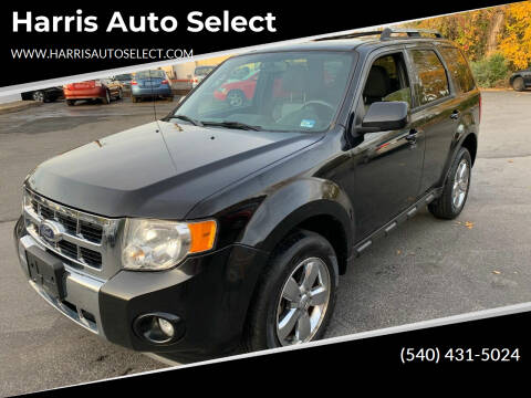 2011 Ford Escape for sale at Harris Auto Select in Winchester VA