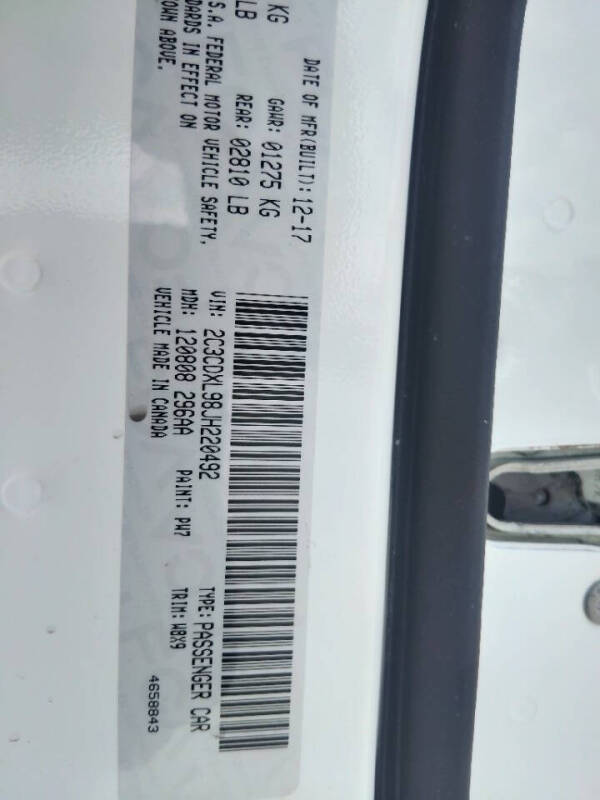 2018 Dodge Charger SRT Hellcat