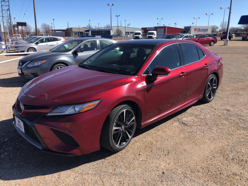 2018 Toyota Camry for sale at BUDGET CAR SALES in Amarillo TX