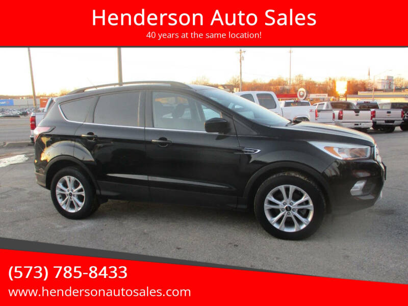 2018 Ford Escape SE