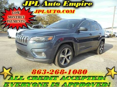 2020 Jeep Cherokee for sale at JPL AUTO EMPIRE INC. in Lake Alfred FL