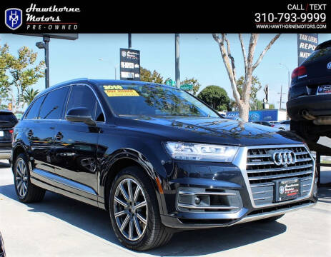 2018 Audi Q7 for sale at Hawthorne Motors Pre-Owned in Lawndale CA