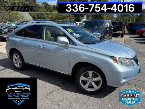 2011 Lexus RX 350 for sale at Auto Network of the Triad in Walkertown NC