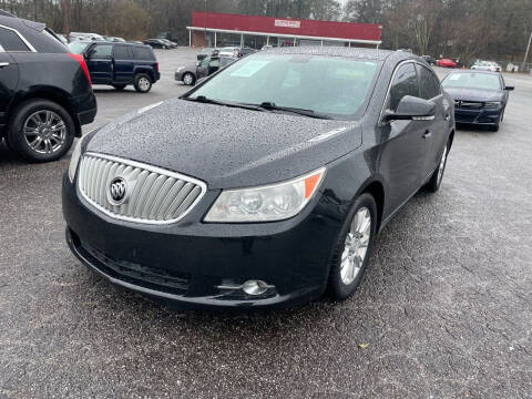 2012 Buick LaCrosse for sale at Certified Motors LLC in Mableton GA