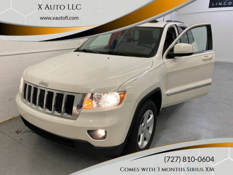 2012 Jeep Grand Cherokee for sale at X Auto LLC in Pinellas Park FL