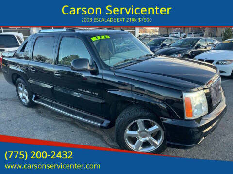 2003 Cadillac Escalade EXT for sale at Carson Servicenter in Carson City NV
