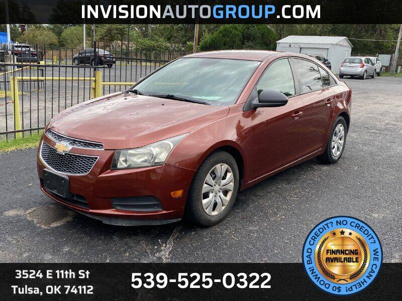 2013 Chevrolet Cruze for sale at Invision Auto Group in Tulsa OK