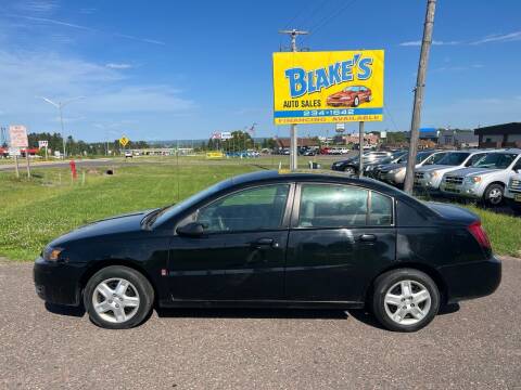 2006 Saturn Ion for sale at Blake's Auto Sales in Rice Lake WI