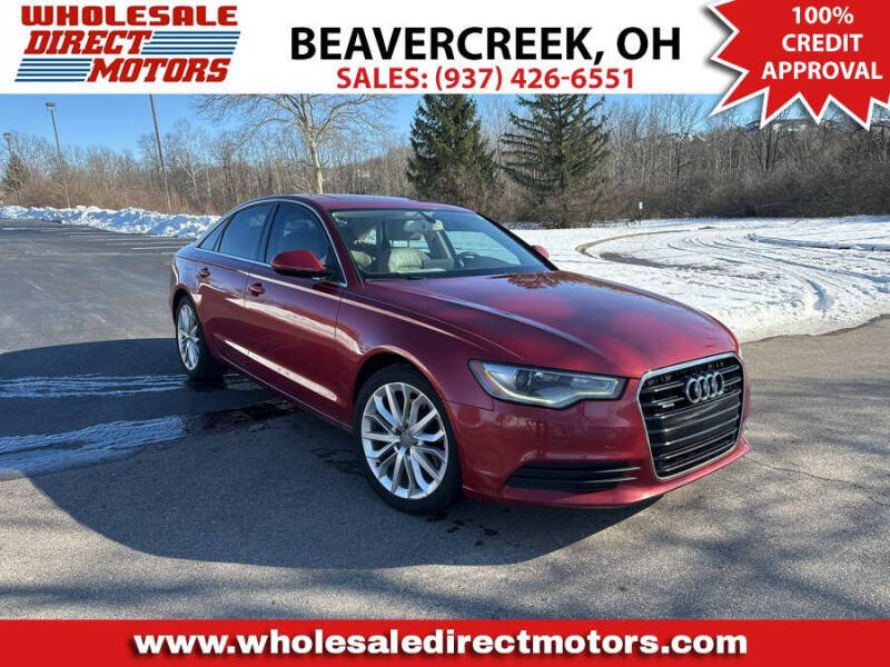 2014 Audi A6 for sale at WHOLESALE DIRECT MOTORS in Beavercreek OH