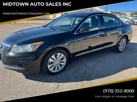 2012 Honda Accord for sale at MIDTOWN AUTO SALES INC in Greeley CO
