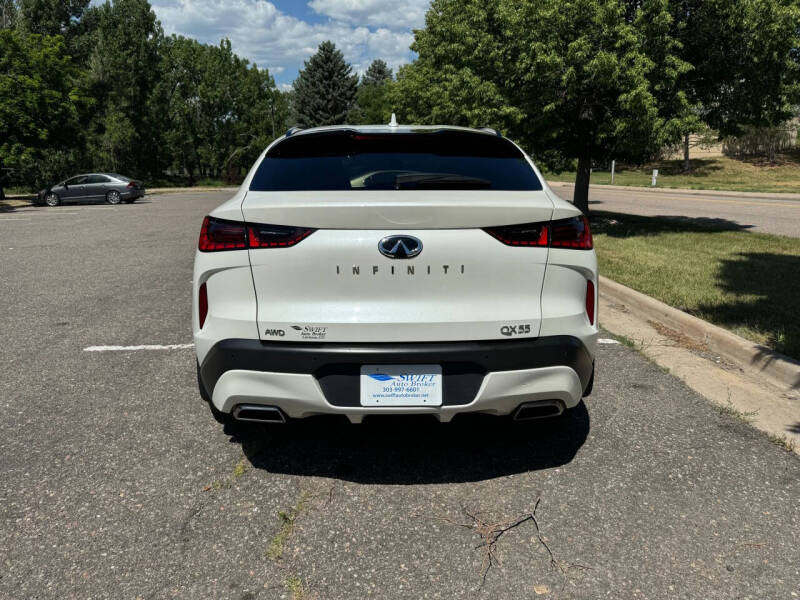 2022 Infiniti QX55 Sensory