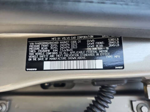 2016 Volvo XC60 T6 Platinum