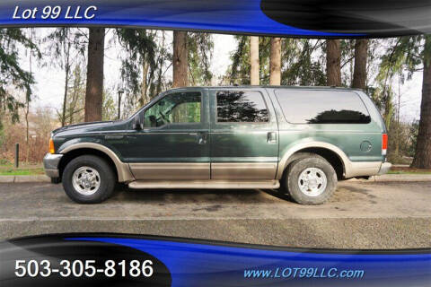 2001 Ford Excursion for sale at LOT 99 LLC in Milwaukie OR