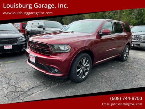 2018 Dodge Durango for sale at Louisburg Garage, Inc. in Cuba City WI