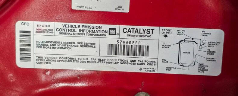 2002 Pontiac Firebird