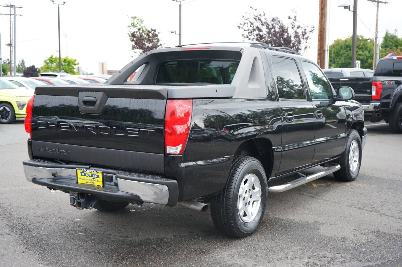 2005 Chevrolet Avalanche for sale at Michael Wilson Hyundai Consulting in Edmonds, WA