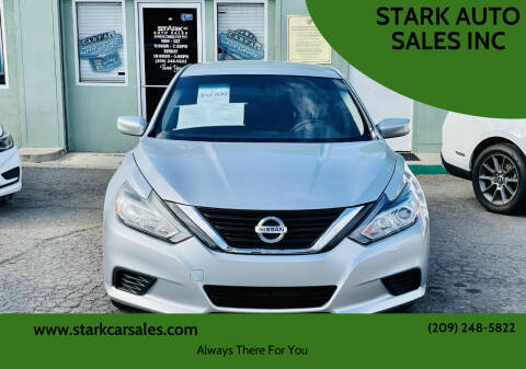 2017 Nissan Altima for sale at STARK AUTO SALES INC in Modesto CA