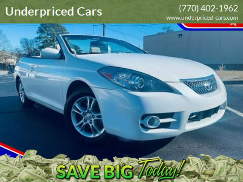2007 Toyota Camry Solara for sale at Underpriced Cars in Marietta GA
