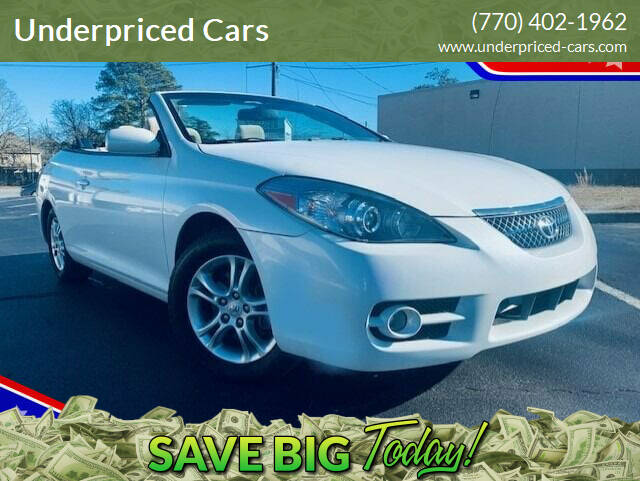 2007 Toyota Camry Solara for sale at Underpriced Cars in Marietta GA