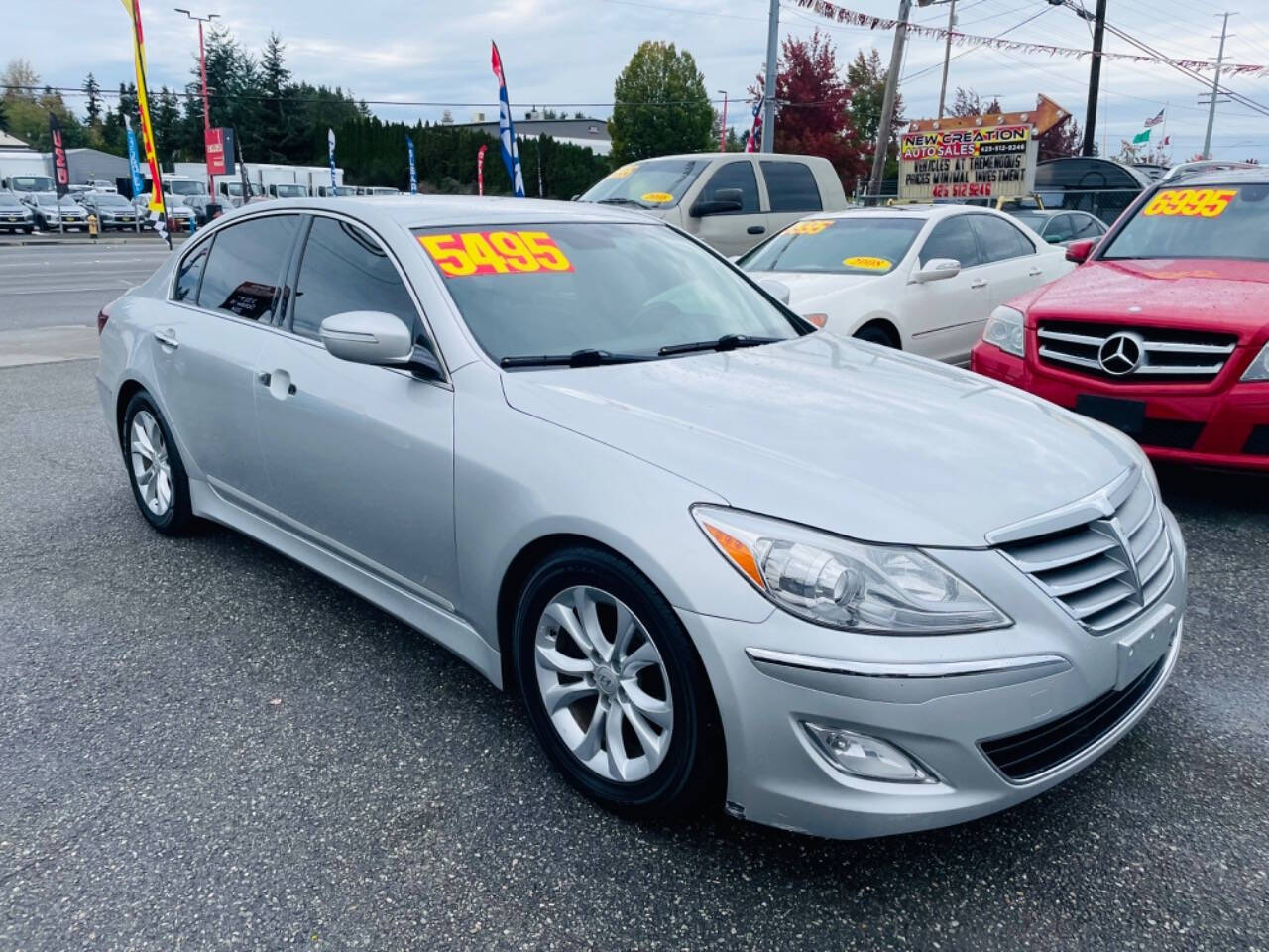 2013 Hyundai Genesis for sale at New Creation Auto Sales in Everett, WA