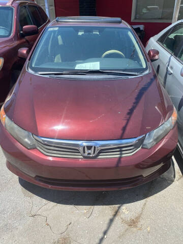 2012 Honda Civic for sale at Jakar Auto LLC in Atlanta GA