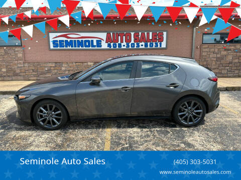 2021 Mazda Mazda3 Hatchback for sale at Seminole Auto Sales in Seminole OK