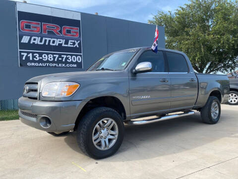 2006 Toyota Tundra for sale at GRG Auto Plex in Houston TX