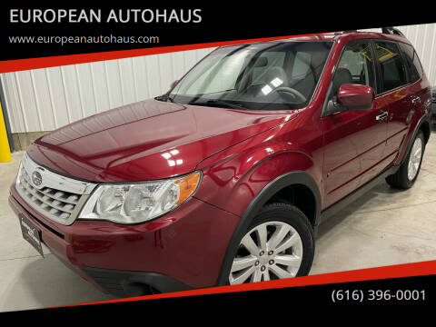 2011 Subaru Forester for sale at EUROPEAN AUTOHAUS in Holland MI