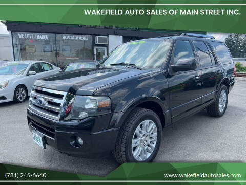 2011 Ford Expedition for sale at Wakefield Auto Sales of Main Street Inc. in Wakefield MA