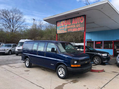 2003 Chevrolet Express Cargo for sale at Global Auto Sales and Service in Nashville TN