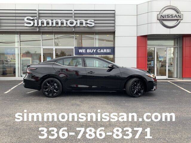 2023 Nissan Maxima for sale at SIMMONS NISSAN INC in Mount Airy NC
