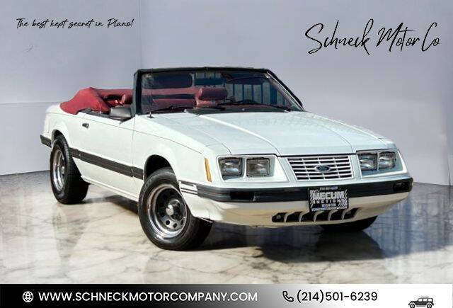 1984 Ford Mustang for sale at Schneck Motor Company in Plano TX