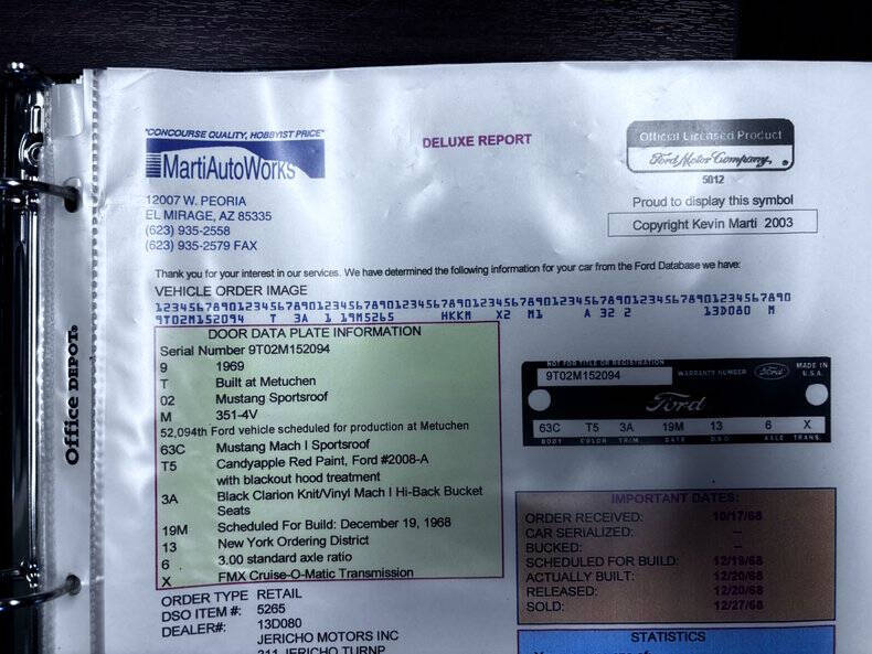 1969 Ford Mustang