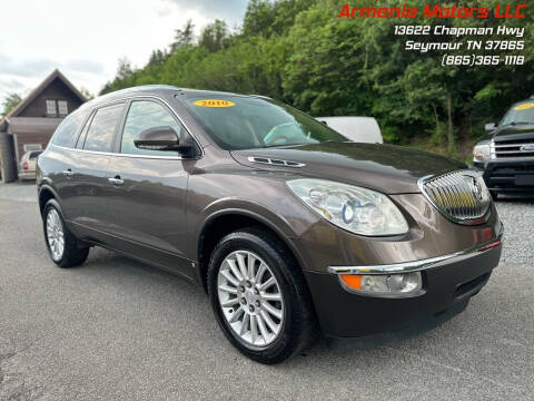 2010 Buick Enclave for sale at Armenia Motors in Seymour TN
