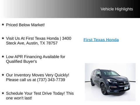 2021 Honda Pilot SE
