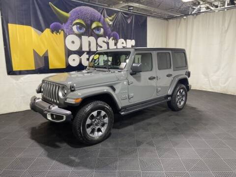 2021 Jeep Wrangler Unlimited for sale at Monster Motors in Michigan Center MI