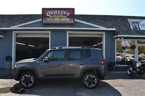 2017 Jeep Renegade for sale at Quality Pre-Owned Automotive in Cuba MO