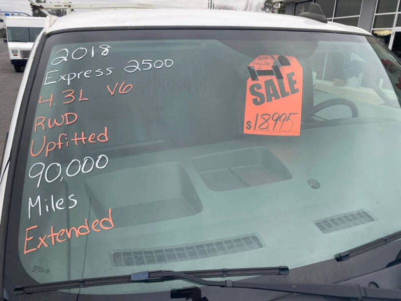 2018 Chevrolet Express 2500