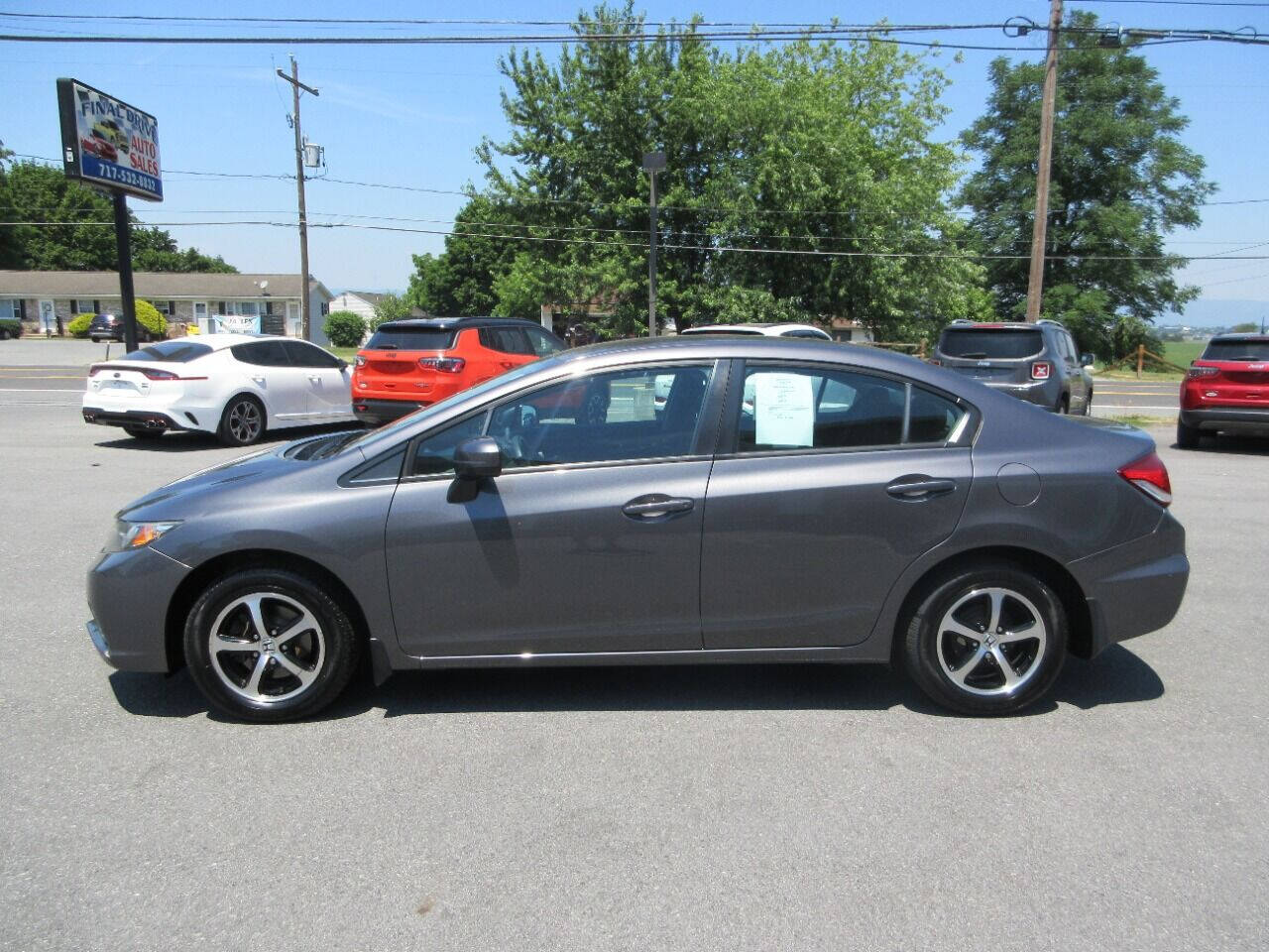 2015 Honda Civic for sale at FINAL DRIVE AUTO SALES INC in Shippensburg, PA