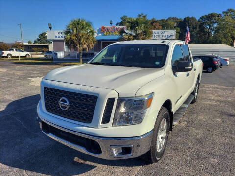 2019 Nissan Titan for sale at Sun Coast City Auto Sales in Mobile AL