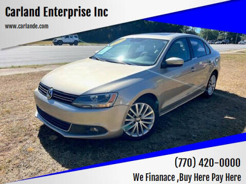 2014 Volkswagen Jetta for sale at Carland Enterprise Inc in Marietta GA