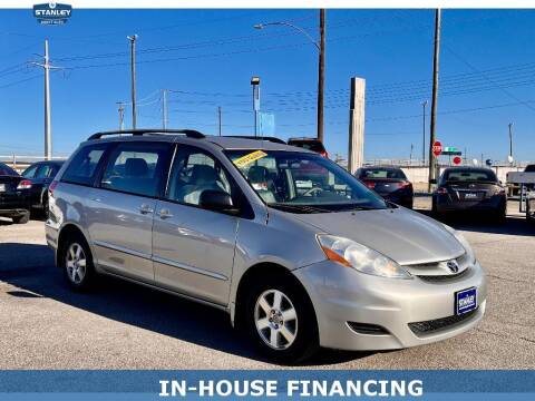 2008 Toyota Sienna for sale at Stanley Automotive Finance Enterprise - STANLEY DIRECT AUTO in Mesquite TX