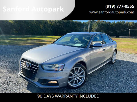 2015 Audi A4 for sale at Sanford Autopark in Sanford NC