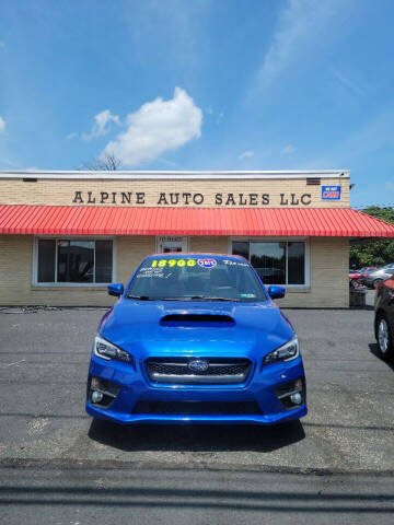 2015 Subaru WRX for sale at Alpine Auto Sales in Carlisle PA