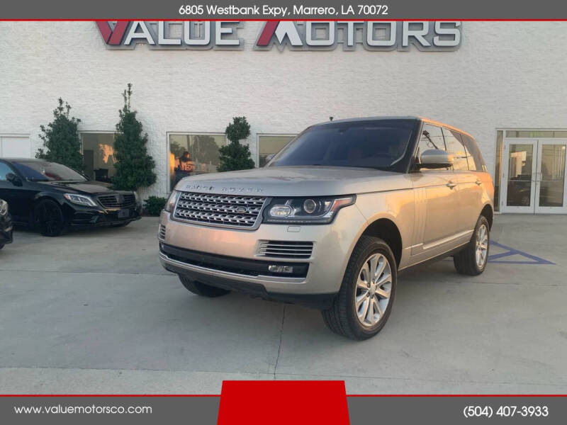 2016 Land Rover Range Rover HSE