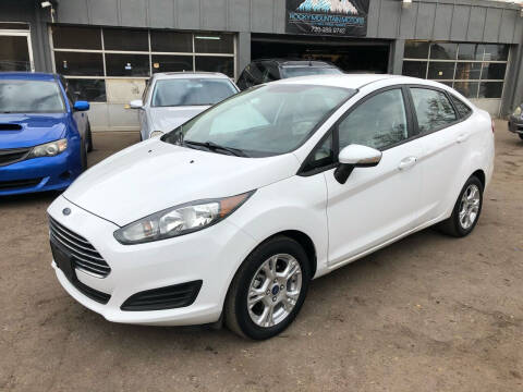 2014 Ford Fiesta for sale at Rocky Mountain Motors LTD in Englewood CO