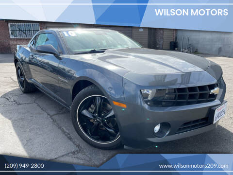 2010 Chevrolet Camaro for sale at WILSON MOTORS in Stockton CA