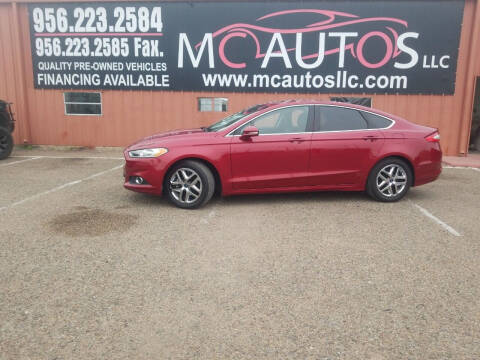 2014 Ford Fusion for sale at MC Autos LLC in Pharr TX