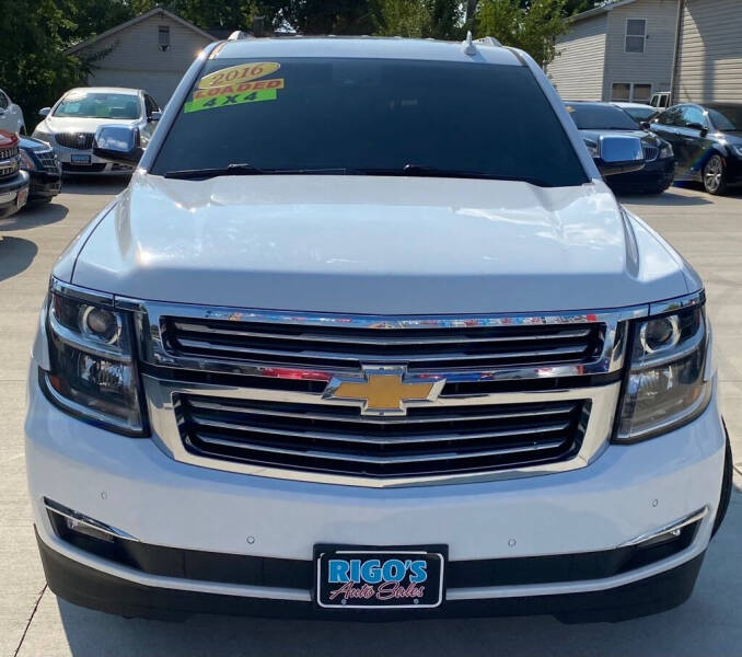 2016 Chevrolet Tahoe for sale at Rigo's Auto Sales, Inc. in Lafayette IN